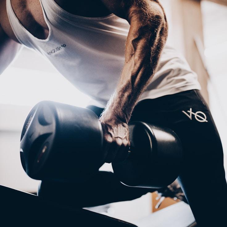 Group fitness class in a modern studio setting